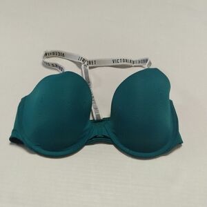 Victoria's Secret Lightly Lined Front Close T Shirt Demi Bra Size 34D